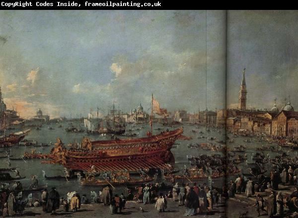Francesco Guardi The Departure of the Doge on Ascension Day